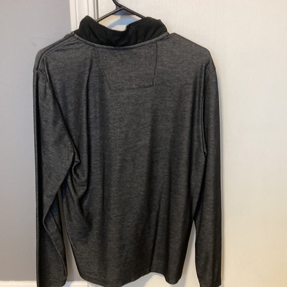 Calvin Klein 1/4 zip charcoal - Picture 3 of 4